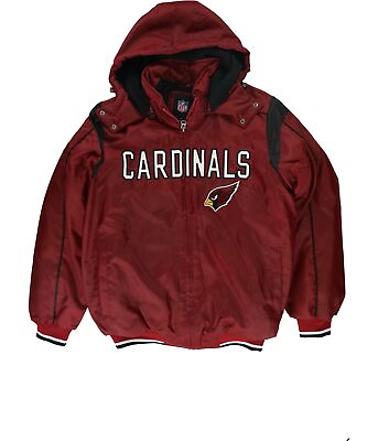 #ad NFL Mens Arizona Cardinals Jacket Red Medium Regular $173.59