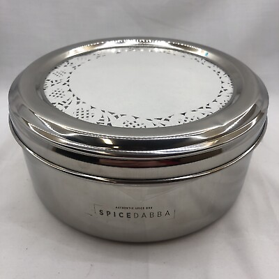 spice dabba Stainless Steel Spice Box Indian Masala Unique for Spices READ $59.99