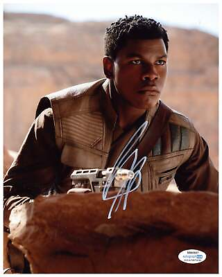 #ad John Boyega Signed 8x10 Photo Star Wars Finn Autographed ACOA #3 $149.99