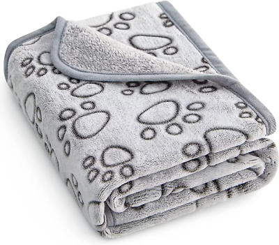 #ad Stuffed® Premium Soft Dog Blanket Washable 40quot;X32quot; Puppy Essentials Dog Product $26.19