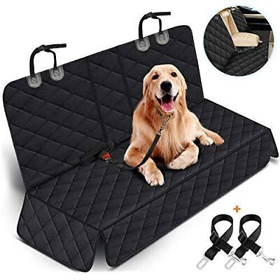#ad Dog Seat Cover Hammock Pet Seat Pad Back Waterproof Car Truck Pet Seatbelt $28.91