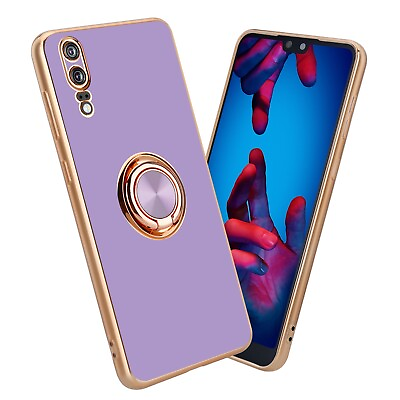 #ad Case for Huawei P20 Camera Protection Cover TPU Magnetic Card Holder $11.99