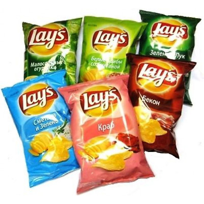 #ad Potato Chips Lays Various Flavors 120g 4.23 oz $15.00