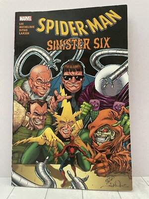 #ad Spider Man: Sinister Six VG Ditko Larsen Comic 1st TBP Bamp;B $34.77