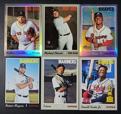 #ad 2019 Topps Heritage and High Numbers CHROME REFRACTORS SHORT PRINTS You Pick $1.40