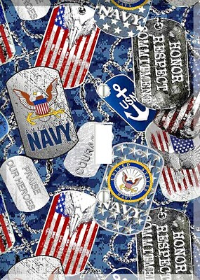 #ad United States Navy Dog Tags Military Light Switch Cover Plate Wall Cover Mancave $9.70