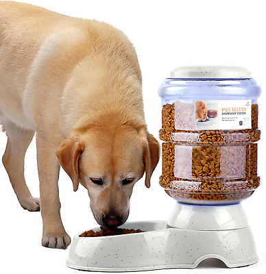 #ad Automatic Dog Feeders Dog Feeder Dispenser for Large Dogs Basic Gravity Aut... $35.99