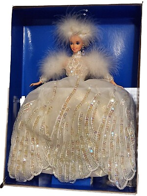 #ad Snow Princess BARBIE Enchanted Seasons Collection 1994 Mattel #11875 $25.00