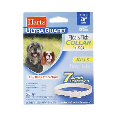 #ad Hartz UltraGuard Flea amp; Tick Collar for Dogs amp; Puppies 26quot; 7 Month Protection $5.08