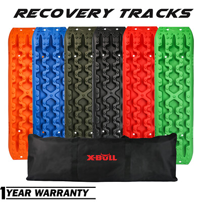 #ad X BULL Gen3.0 2PCS Recovery Tracks Sand Tracks Traction Boards Snow Off Road 4WD $69.90