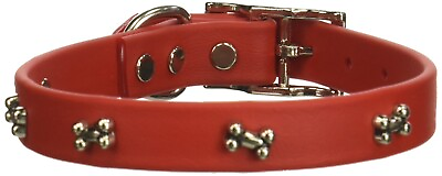 #ad Zeta Red Paws 20” Dog Collars $6.98