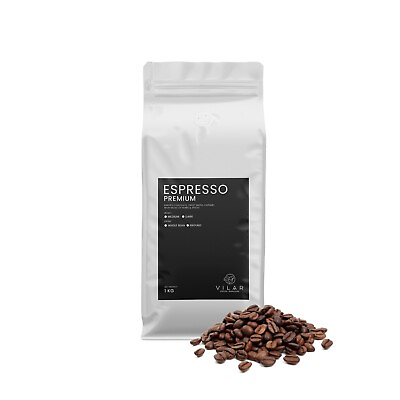 #ad Fresh Espresso Coffee Beans Medium or Dark Roast Premium Blend 1 Kg 2.2 Lb $18.00