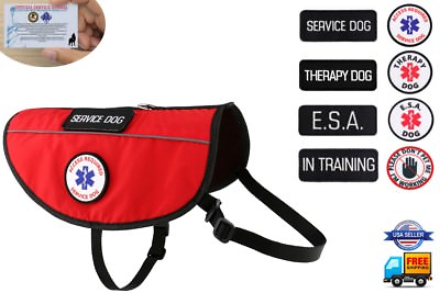 #ad Service Dog Support Dog Therapy Dog Harness K9 Pocket Vest ALL ACCESS CANINE $34.95