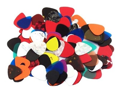 #ad Assorted Guitar Picks ****** 100 PICKS ******* 351 style Free Shipping $10.63