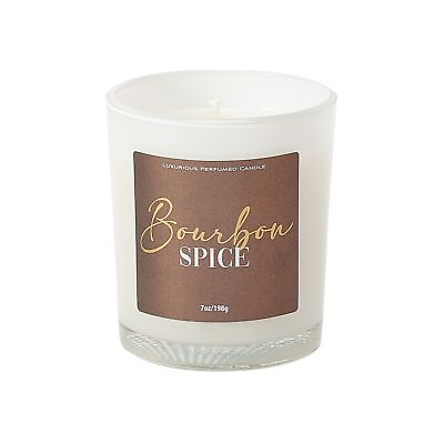 Enesco Izzy and Oliver Christmas Bourbon Spice Scented Jar Candle 7 Ounce $4.00