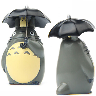 #ad My Neighbor Totoro Figure Umbrella Home Garden Decorate Toys Birthday Xmas Gifts $5.99