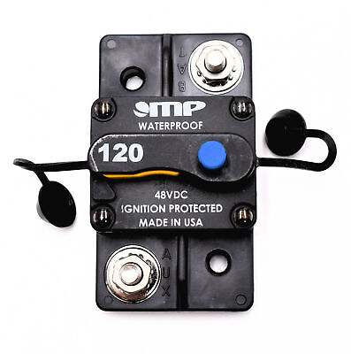 #ad Mechanical Products 120 Amp High Amp Surface Mount Circuit Breaker Reset DC USA $32.99