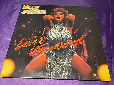 #ad Millie Jackson Live amp; Uncensored Double Vinyl Record LP Album 1985 GBP 13.95