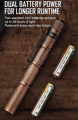 #ad Olight I3T PLUS Ancient Bamboo Limited Edition Flashlight 250Lumen AAA Batteries $44.99