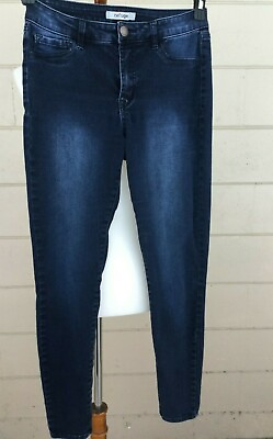 #ad Refuge Skinny Leg Blue Jeans Size 6 Stretch Denim Mid Rise W26quot; x L28quot; $10.00