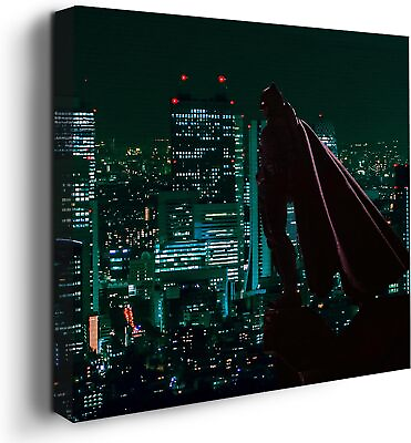 #ad Batman1 Wall Art Canvas Decor Themed HD Printed amp; Wooden Framed $22.99