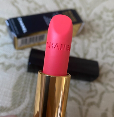 #ad New Chanel Rouge Allure Velvet Luminous Matte Lipstick #60 Rouge Troublant Rare $59.99