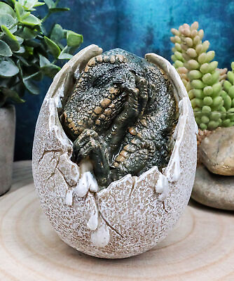 #ad Jurassic Era Predator Tyrannosaurus Rex In Egg Dinosaur Figurine Collectible $19.99