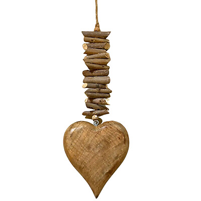 #ad Valentine#x27;s Heart Hanging Wooden Heart Decor $18.35