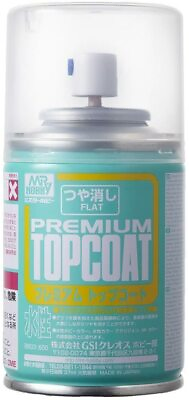 #ad Mr. Hobby B603 Mr. Premium Top Coat Flat Matte Spray Paint 88ml US $8.95