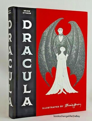 #ad DRACULA by Bram Stoker Deluxe Flannel Bound Illustrated Collectible Edition NEW $19.99