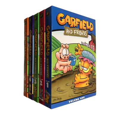 #ad GARFIELD AND FRIENDS The Complete Series DVD Seasons 1 5 DVD 15 Discs US SELLER $42.50