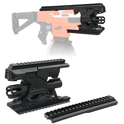 #ad BlasterForgePH 3D Print Premium Kit Tactical Barrel Rail for Nerf STRYFE Modify $39.79