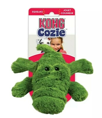 #ad KONG Cozie Ali Alligator Dog Toy Medium New $9.95