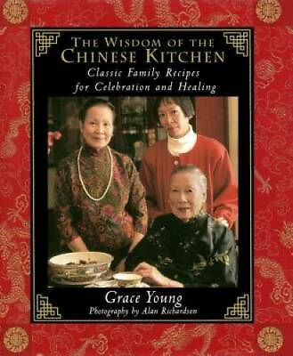 #ad The Wisdom of the Chinese Kitchen Hardcover By Young Grace GOOD $5.05