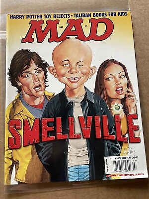 #ad Mad Magazine #415 March 2002 Very good condition￼ Shipping included $10.90