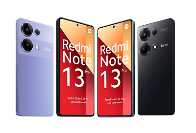 #ad #ad Xiaomi Redmi Note 13 Pro 512GB 12 GB RAM FACTORY UNLOCKED 200MP Global 6.67quot; New $293.90
