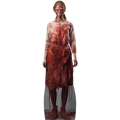 #ad Halloween Bloody Girl Life Size Cutout $79.97