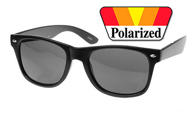#ad POLARIZED Sunglasses Shades Classic Style fashion retro anti glare matte black $10.99