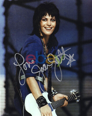 #ad Joan Jett Autographed Signed 8x10 Photo reprint $19.95