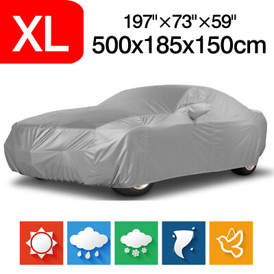 Full Car Cover Breathable UV Sun Resistant Dust Outdoor For Ford Mustang 05 22 $30.99