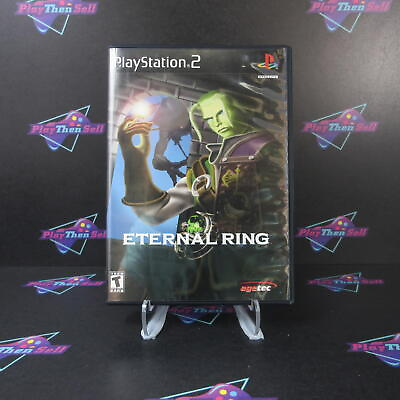 #ad Eternal Ring PS2 PlayStation 2 Game amp; Case $20.95