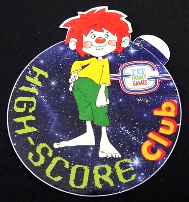 #ad Promotional Stickers Pumuckl Small Goblin Itt Atari Vcs High Score Club 80er $14.85