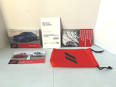 #ad 2021 Dodge Charger owners manual User Guide With Case Free Shipping $29.95