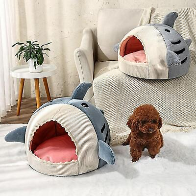 #ad Cat Warm House Washable Cozy Nest Cave Pet Dog Bed for Small Medium Puppy $27.57