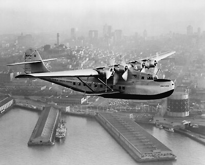 #ad M 130 China Clipper Flying Boat Aircraft 1936 Photo San Francisco California $7.99