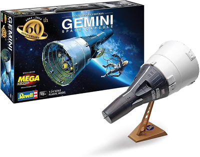 #ad Revell RMX 3705 Gemini Space Capsule 60th Anniversary Edition 1:24 Scale... $58.31