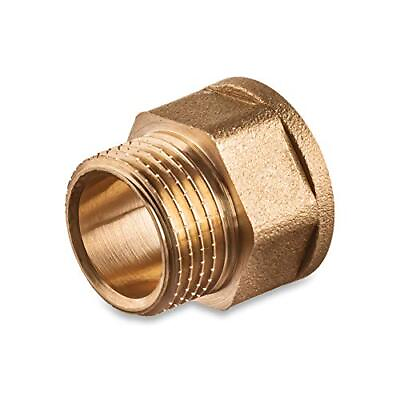 #ad Adapter Nipple 1 2quot; male x 1 2 “ female Brass Adapter 05 inch x 05 inch female $11.58