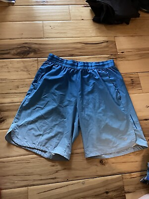#ad Russell Athletic Dri Power 360 Shorts Adult Size Medium Blue Gym Workout Mens $6.00