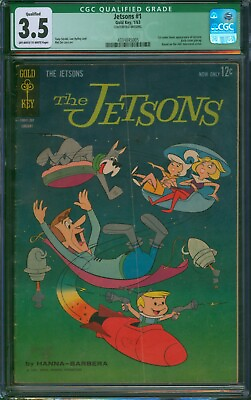 #ad Jetsons #1 1963 ⭐ CGC 3.5 Qualified ⭐ 1st Comic Appearance Gold Key Comic $225.00