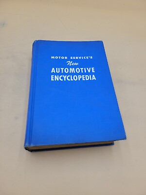 #ad MOTOR SERVICES NEW AUTOMOTIVE ENCYCLOPEDIA HARDCOVER BOOK BY GOODHEART WILLCOX $14.00